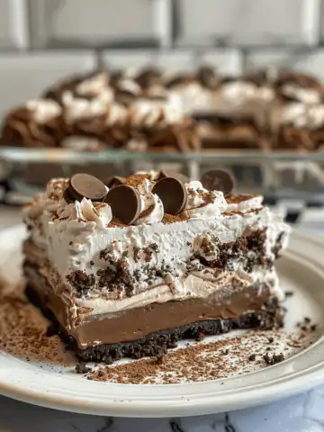 Dirt Cake Recipe- A Delicious Dessert taken with iphone 15 pro max --iw 2 --ar 4:5 --v 6.0 --raw