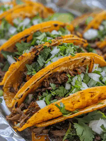Discovering My Ultimate Favorite Birria Tacos Recipe taken with iphone 15 pro max --iw 2 --ar 4:5 --v 6.0 --raw