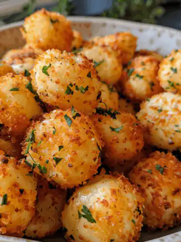 Irresistible Cheesy Parmesan Mozzarella Bites for Parties taken with iphone 15 pro max --iw 2 --ar 4:5 --v 6.0 --raw