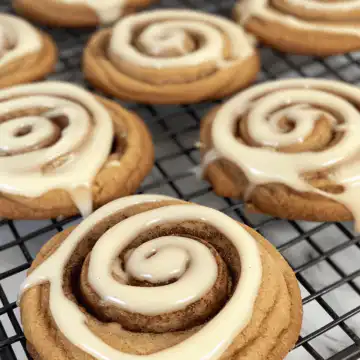 Irresistible Cinnamon Roll Cookies Recipe for Cozy Days taken with iphone 15 pro max --iw 2 --ar 4:5 --v 6.0 --raw