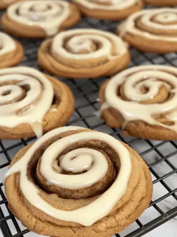 Irresistible Cinnamon Roll Cookies Recipe for Cozy Days taken with iphone 15 pro max --iw 2 --ar 4:5 --v 6.0 --raw