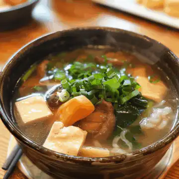 Japanese Clear Soup Recipe taken with iphone 15 pro max --iw 2 --ar 4:5 --v 6.0 --raw