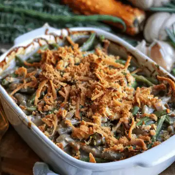 Southern Green Bean Casserole Recipes for Thanksgiving Gatherings taken with iphone 15 pro max --iw 2 --ar 4:5 --v 6.0 --raw