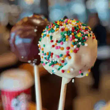Starbucks Birthday Cake Pop Recipe taken with iphone 15 pro max --iw 2 --ar 4:5 --v 6.0 --raw