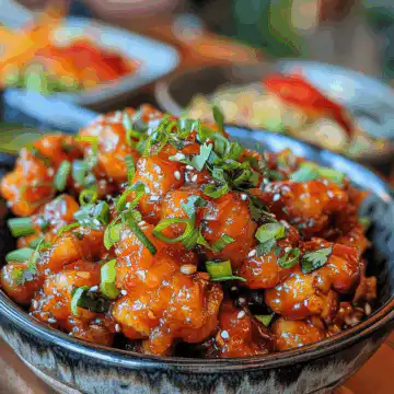 Thai Sweet Chili Chicken taken with iphone 15 pro max --iw 2 --ar 4:5 --v 6.0 --raw