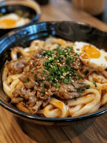 The Best Yaki Udon taken with iphone 15 pro max --iw 2 --ar 4:5 --v 6.0 --raw