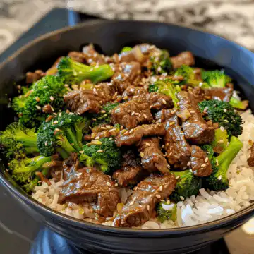 Ultimate Beef and Broccoli Delight taken with iphone 15 pro max --iw 2 --ar 4:5 --v 6.0 --raw