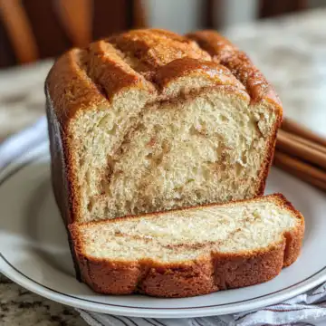 Amish Cinnamon Bread Recipe taken with iphone 15 pro max --iw 2 --ar 4:5 --v 6.1 --raw