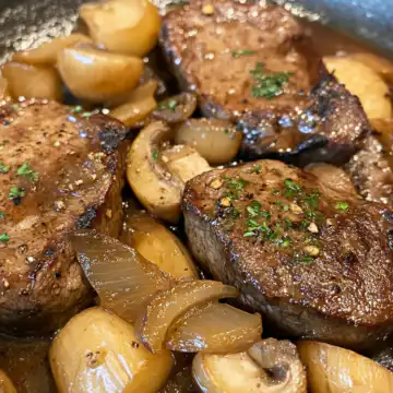 Bœuf Sauté aux Oignons Recipe taken with iphone 15 pro max --iw 2 --ar 4:5 --v 6.1 --raw