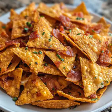 Bacon & Cream Cheese Stuffed Doritos Recipe taken with iphone 15 pro max --iw 2 --ar 4:5 --v 6.1 --raw