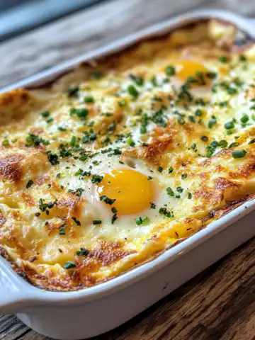 Baked Eggs Napoleon Recipe taken with iphone 15 pro max --iw 2 --ar 4:5 --v 6.1 --raw