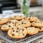 Bakery Style Chocolate Chip Cookies Recipe taken with iphone 15 pro max --iw 2 --ar 4:5 --v 6.1 --raw