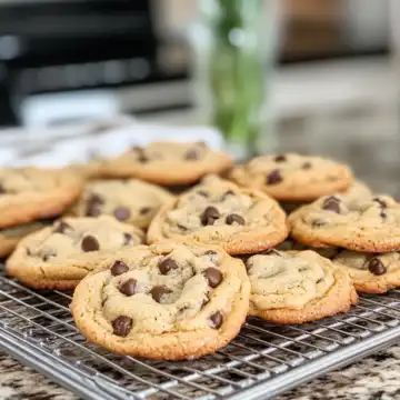 Bakery Style Chocolate Chip Cookies Recipe taken with iphone 15 pro max --iw 2 --ar 4:5 --v 6.1 --raw