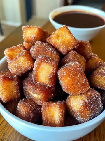 Best Ever Churro Bites Recipe taken with iphone 15 pro max --iw 2 --ar 4:5 --v 6.1 --raw
