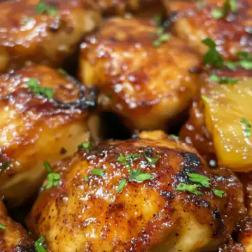 Brown Sugar Pineapple Chicken Recipe taken with iphone 15 pro max --iw 2 --ar 4:5 --v 6.1 --raw