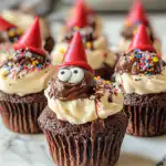 Brownie Bite Gnomes Recipe taken with iphone 15 pro max --iw 2 --ar 4:5 --v 6.1 --raw