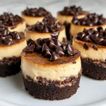 Brownie Bottom Mini Cheesecakes Recipe taken with iphone 15 pro max --iw 2 --ar 4:5 --v 6.1 --raw