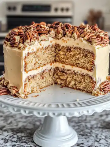 Butter Pecan Cake Recipe taken with iphone 15 pro max --iw 2 --ar 4:5 --v 6.1 --raw