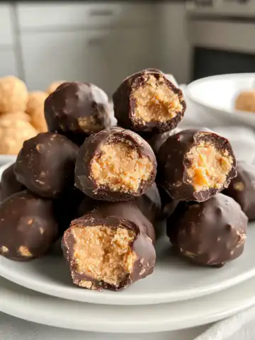Butterfinger Balls Recipe taken with iphone 15 pro max --iw 2 --ar 4:5 --v 6.1 --raw