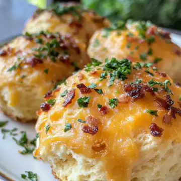 Cheddar Bacon Biscuit Bombs Recipe taken with iphone 15 pro max --iw 2 --ar 4:5 --v 6.1 --raw