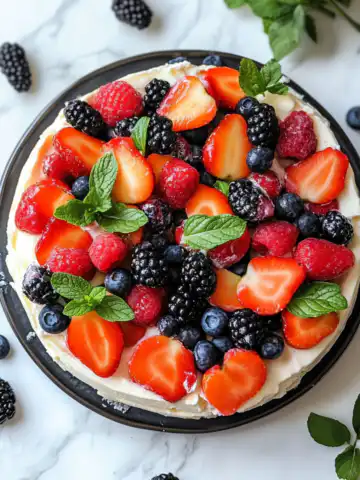 Cheesecake Fruit Salad Recipe taken with iphone 15 pro max --iw 2 --ar 4:5 --v 6.1 --raw