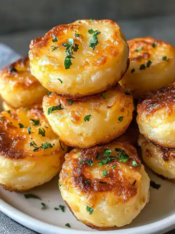 Cheesy Mashed Potato Puff Bites Recipe taken with iphone 15 pro max --iw 2 --ar 4:5 --v 6.1 --raw