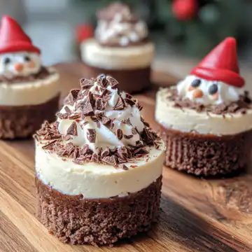 Chocolate Gnome Cheesecakes Recipe taken with iphone 15 pro max --iw 2 --ar 4:5 --v 6.1 --raw