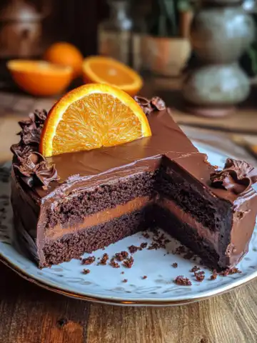 Chocolate & Orange Punchcake Recipe taken with iphone 15 pro max --iw 2 --ar 4:5 --v 6.1 --raw