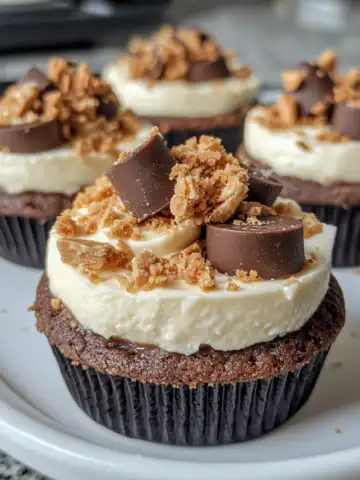 Cookie Butter Cheesecake Cups Recipe taken with iphone 15 pro max --iw 2 --ar 4:5 --v 6.1 --raw