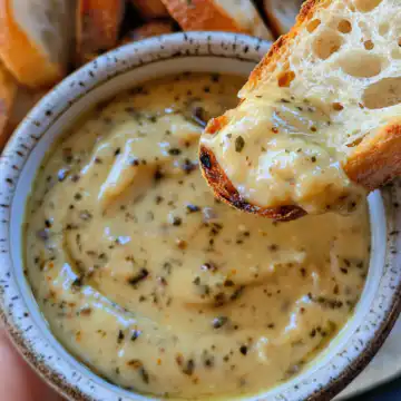 Cowboy Butter Dipping Sauce Recipe taken with iphone 15 pro max --iw 2 --ar 4:5 --v 6.1 --raw
