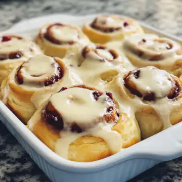 Cranberry Orange Cinnamon Rolls Recipe taken with iphone 15 pro max --iw 2 --ar 4:5 --v 6.1 --raw