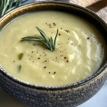 Creamy Lemony Tuscan Artichoke Soup Recipe taken with iphone 15 pro max --iw 2 --ar 4:5 --v 6.1 --raw