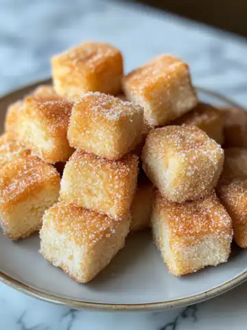 Crispy Angel Cake Churro Bites Recipe taken with iphone 15 pro max --iw 2 --ar 4:5 --v 6.1 --raw