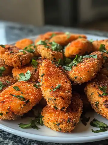 Crispy Bang Bang Salmon Bites Recipe taken with iphone 15 pro max --iw 2 --ar 4:5 --v 6.1 --raw