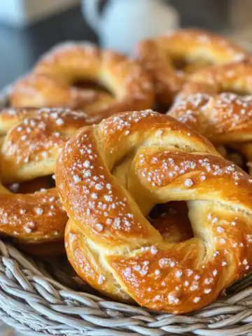 Easy Homemade Soft Pretzels Recipe taken with iphone 15 pro max --iw 2 --ar 4:5 --v 6.1 --raw