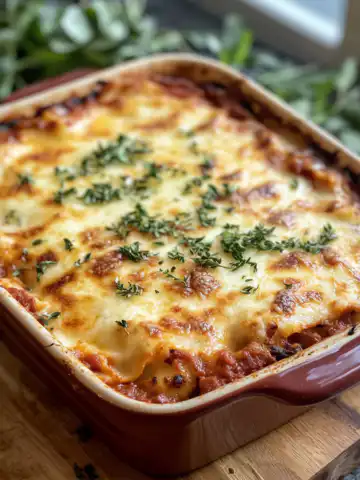 Eggplant Lasagna with Ricotta Recipe taken with iphone 15 pro max --iw 2 --ar 4:5 --v 6.1 --raw