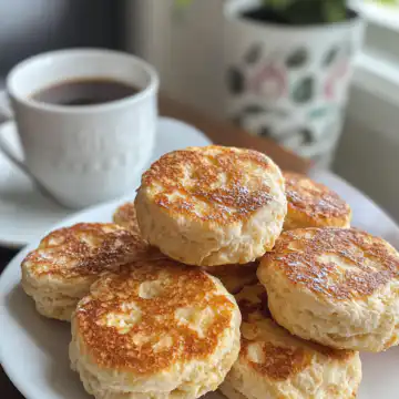 Fluffy French Toast Biscuits Recipe taken with iphone 15 pro max --iw 2 --ar 4:5 --v 6.1 --raw