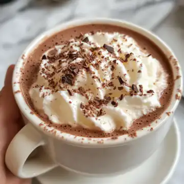 French Hot Chocolate Recipe taken with iphone 15 pro max --iw 2 --ar 4:5 --v 6.1 --raw