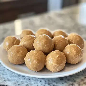Frozen Greek Yogurt Peanut Butter Bites Recipe taken with iphone 15 pro max --iw 2 --ar 4:5 --v 6.1 --raw