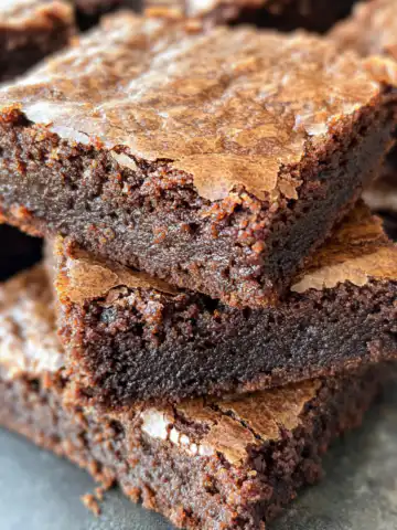 Fudgy Chewy Browkies Recipe taken with iphone 15 pro max --iw 2 --ar 4:5 --v 6.1 --raw