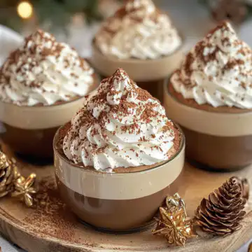 Gingerbread Latte Mousse Domes Recipe taken with iphone 15 pro max --iw 2 --ar 4:5 --v 6.1 --raw