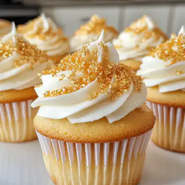 Golden Angel Food Cupcakes Recipe taken with iphone 15 pro max --iw 2 --ar 4:5 --v 6.1 --raw
