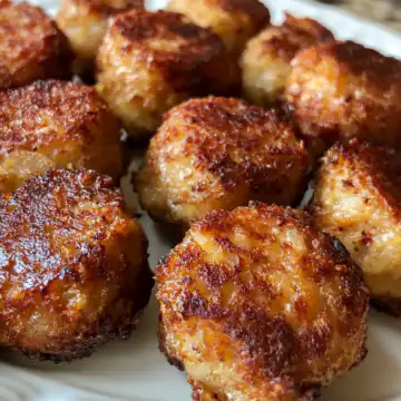 Hashbrown Sausage Bites Recipe taken with iphone 15 pro max --iw 2 --ar 4:5 --v 6.1 --raw