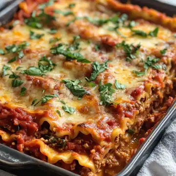 High Protein Veggie Lasagna Recipe taken with iphone 15 pro max --iw 2 --ar 4:5 --v 6.1 --raw