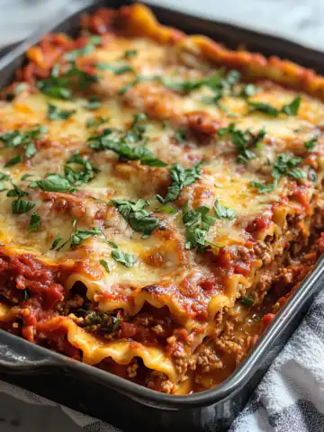 High Protein Veggie Lasagna Recipe taken with iphone 15 pro max --iw 2 --ar 4:5 --v 6.1 --raw