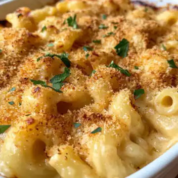 Hot Honey Chicken Mac N Cheese Recipe taken with iphone 15 pro max --iw 2 --ar 4:5 --v 6.1 --raw