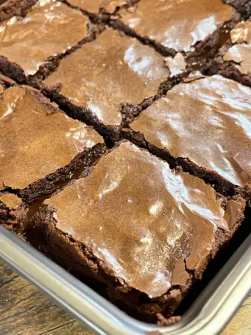 Ina Garten Chocolate Brownie Pudding Recipe taken with iphone 15 pro max --iw 2 --ar 4:5 --v 6.1 --raw