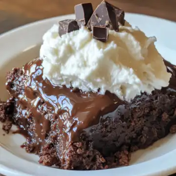Ina Garten Chocolate Brownie Pudding Recipe taken with iphone 15 pro max --iw 2 --ar 4:5 --v 6.1 --raw