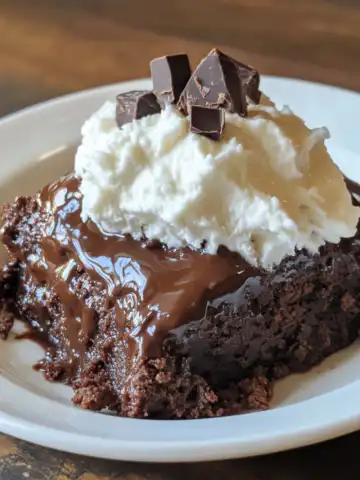 Ina Garten Chocolate Brownie Pudding Recipe taken with iphone 15 pro max --iw 2 --ar 4:5 --v 6.1 --raw