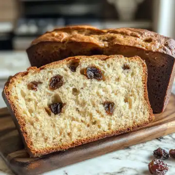 Irresistible Homemade Cinnamon Raisin Bread Recipe taken with iphone 15 pro max --iw 2 --ar 4:5 --v 6.1 --raw
